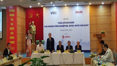 Tìm giải pháp tháo gỡ khó khăn cho ngành công nghiệp bia, rượu, nước giải khát