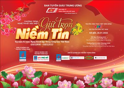 Hân hoan chào đón 92 năm thành lập Đảng