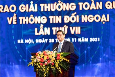 102 tác phẩm được trao tại Giải thưởng toàn quốc về thông tin đối ngoại lần thứ VII