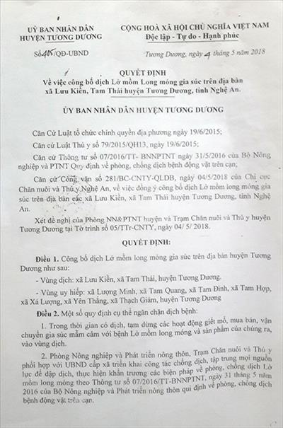 Chi cục Phát triển nông thôn, Sở NN&PTNT Nghệ An: Có dấu hiệu ưu ái cho doanh nghiệp nhiều tai tiếng