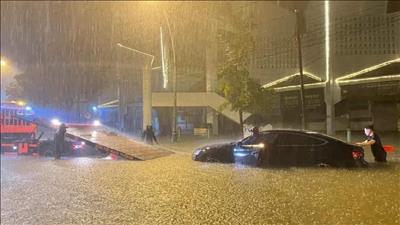 Quảng Trị: Mưa lũ khiến học sinh phải nghỉ học