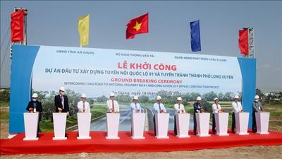An Giang khởi công xây dựng tuyến đường hơn 2.100 tỷ đồng