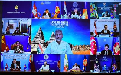ASEAN và Ấn Độ nhất trí hỗ trợ nhau ứng phó Covid-19