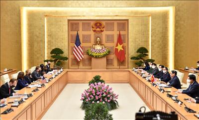 Phát triển quan hệ Đối tác toàn diện Việt Nam-Hoa Kỳ ngày càng thực chất, hiệu quả, ổn định lâu dài