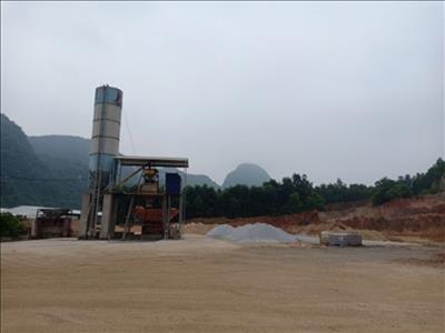 Tân Kỳ, Nghệ An: Trạm trộn bê tông xây dựng trái phép, chính quyền bất lực hay làm ngơ?