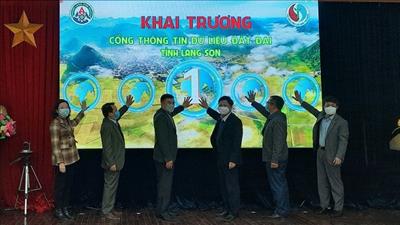 Lạng Sơn khai trương Cổng thông tin dữ liệu đất đai