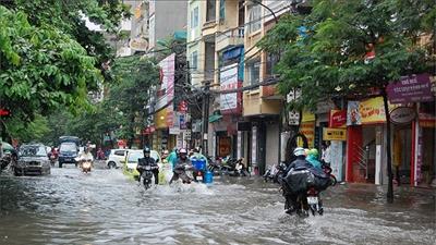 Mưa tiếp diễn ở nhiều nơi, miền Bắc hửng nắng