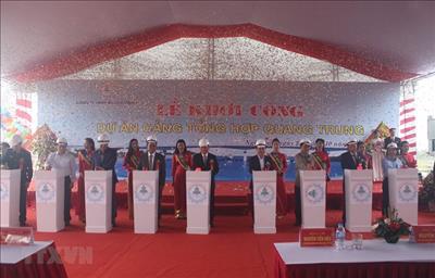 Khởi công dự án cảng tổng hợp Quang Trung ở Thanh Hóa