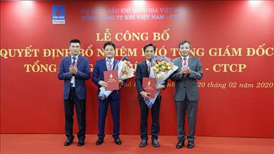 PV GAS có thêm 2 Phó Tổng giám đốc 