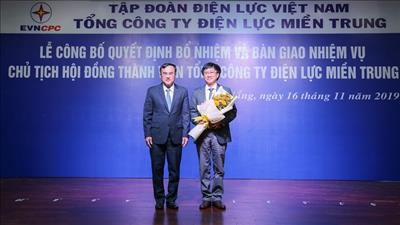 Công bố quyết định bổ nhiệm và bàn giao nhiệm vụ Chủ tịch HĐTV EVNCPC