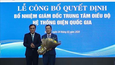 Trung tâm Điều độ Hệ thống điện quốc gia có tân Giám đốc
