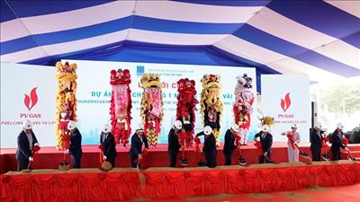 Khởi công xây dựng công trình kho chứa LNG Thị Vải
