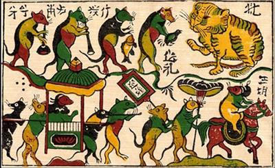 Chuột trong tranh Đông Hồ: Giá trị tiếp nối từ quá khứ tới hiện tại