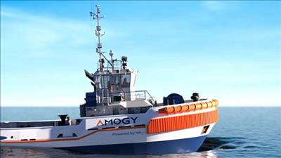Mỹ sản xuất tàu chạy bằng amoniac đầu tiên