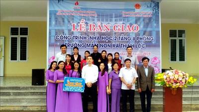 PV GAS tham gia tài trợ xây dựng công trình trường Mầm non Hà Tĩnh