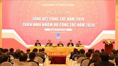Một số kết quả công tác năm 2019 của Ban kinh tế Trung ương