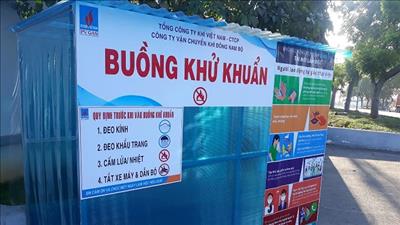 Phân xưởng vận hành – KĐN đi đầu phòng, chống dịch Covid-19