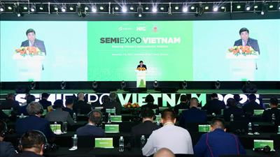 Khai mạc Triển lãm ngành Công nghiệp bán dẫn Việt Nam 2025