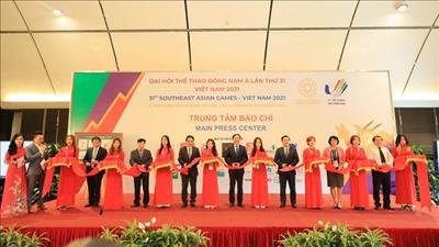 Chính thức khai trương Trung tâm báo chí SEA Games 31