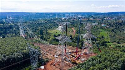 Rà soát tiến độ dự án đường dây 500kV Monsoon – Thạnh Mỹ
