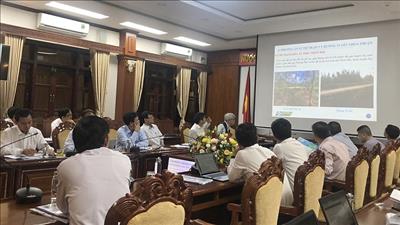 Thống nhất vị trí đặt TBA 220kV Nhơn Hội và hướng tuyến đường dây 220kV Phước An – Nhơn Hội