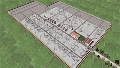 Triển khai thi công dự án trạm biến áp 500kV Bắc Ninh và đường dây đấu nối