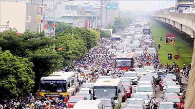 Hà Nội tính cấm xe máy vào nội đô năm 2030