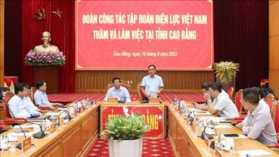 Tháo gỡ khó khăn trong công tác quản lý đầu tư lưới điện tại Cao Bằng