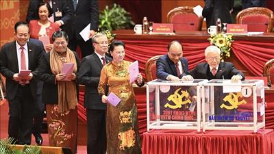 Công bố danh sách Ban Chấp hành Trung ương Đảng khóa XIII