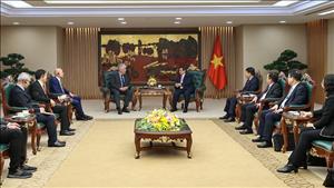 Thủ tướng Phạm Minh Chính tiếp lãnh đạo tập đoàn bán dẫn hàng đầu thế giới