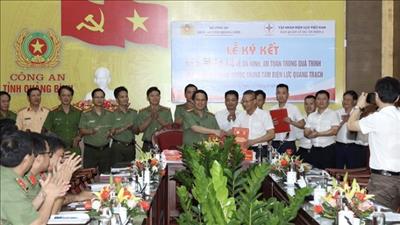 Phối hợp trong công tác bảo vệ an ninh, an toàn Trung tâm Điện lực Quảng Trạch