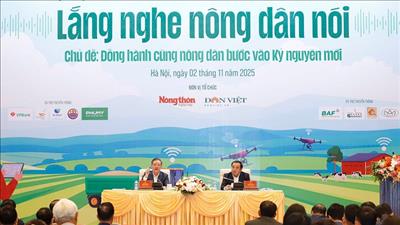 Đồng hành cùng nông dân bước vào kỷ nguyên mới