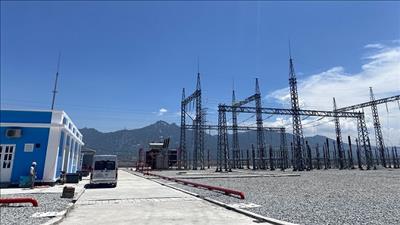 Đóng điện TBA 220kV dự án Nhà máy điện gió BIM