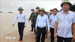 Thường trực Ban Bí thư: Không để người dân bị thiếu thốn, cô lập trong thiên tai