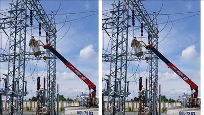 Vận hành công trình lắp MBA T2-63MVA tại trạm biến áp 110kV Bình Sơn, Đồng Nai