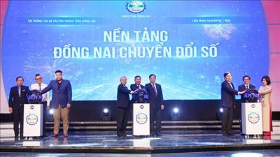 Đồng Nai ra mắt nền tảng chuyển đổi số hỗ trợ người dân và doanh nghiệp