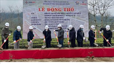Thi công 2 dự án truyền tải giải tỏa nguồn thủy điện khu vực Tây Bắc