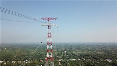 Hoàn thành công tác cắt điện phục vụ thi công đường dây 500kV Sông Hậu – Đức Hòa