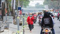 Dừng đào đường, vỉa hè trước ngày 10/1/2020