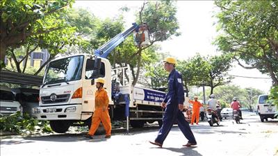 Tình hình ảnh hưởng bão số 9 đến vận hành nguồn và lưới điện tại miền Trung