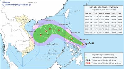 Áp thấp nhiệt đới đã mạnh lên thành bão