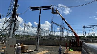 Đóng điện thành công trạm biến áp 500kV Pleiku 3 tại tỉnh Gia Lai