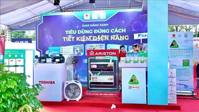 Lan tỏa xu hướng tiêu dùng sản phẩm xanh, tiết kiệm năng lượng từ các Gian hàng Xanh