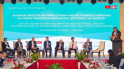Trao đổi cơ hội hợp tác chuyển đổi xanh và sử dụng năng lượng hiệu quả