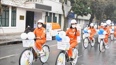 Ngành điện TP Hà Nội hưởng ứng chiến dịch Giờ Trái đất 2022