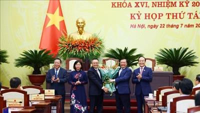 Ông Trần Sỹ Thanh được bầu làm Chủ tịch UBND TP Hà Nội