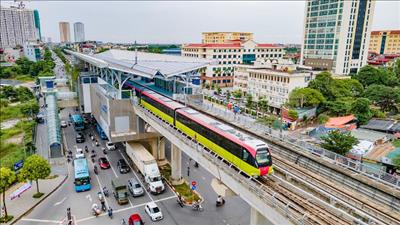 Hà Nội: Hai tuyến đường sắt đô thị phục vụ gần 5 triệu lượt hành khách trong quý I/2025