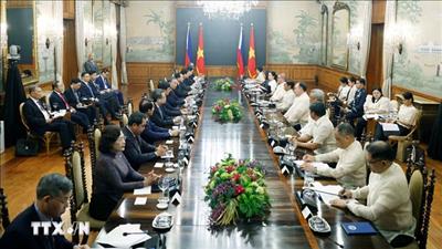 Tổng Bí thư, Chủ tịch nước Tô Lâm hội đàm với Tổng thống Philippines