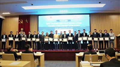 Trao giải thưởng hiệu quả năng lượng năm 2022