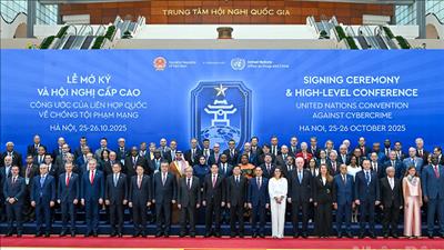 Khai mạc trọng thể Lễ mở ký Công ước của Liên Hợp Quốc về chống tội phạm mạng
